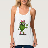Fräulein Gurken Chic Tank Top (Vorderseite)