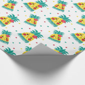 Fräulein Hawaiian Pineapple Geschenkpapier (Ecke)