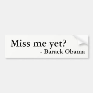 Fräulein ich schon? Barack Obama Aufkleber Autoaufkleber