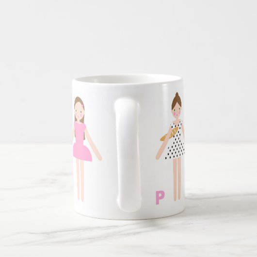 Fräulein in Paris Tasse (Henkel)