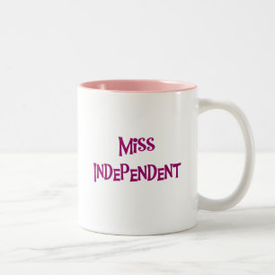 Fräulein Independent Tshirts und Geschenke Zweifarbige Tasse