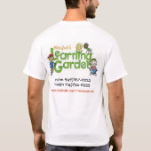 Fräulein Jodis Learning Garden Logo Shirt (Rückseite)