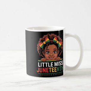 Fräulein Juneteenth Freiheit Schwarze Amerikanisch Kaffeetasse