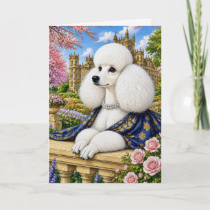 Fräulein Lady Violet Poodle  Karte