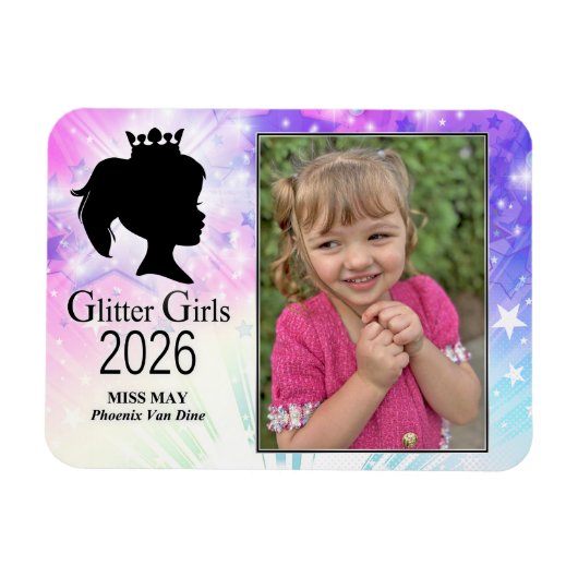 Fräulein Mai 2026 Magnet (Horizontal)