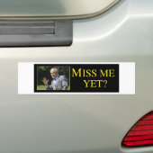 Fräulein Me Yet? George Bush Autoaufkleber (Auf Auto)