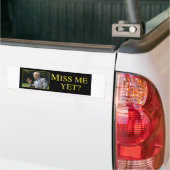 Fräulein Me Yet? George Bush Autoaufkleber (Auf Lkw)