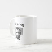 Fräulein Me Yet?  Lincoln Kaffeetasse (Vorderseite Links)