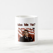 Fräulein Me Yet? Reagan Posterized Kaffeetasse (Mittel)