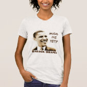 "Fräulein Me Yet?" u. "Barack Obama" mit T-Shirt (Vorderseite)