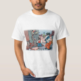 Fräulein Meadows setzte ihren Kopf aus dem Fenster T-Shirt