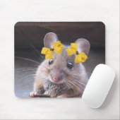 Fräulein Mousie Pad Mousepad (Mit Mouse)