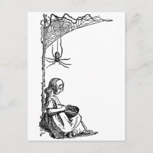 Fräulein Muffet Postkarte