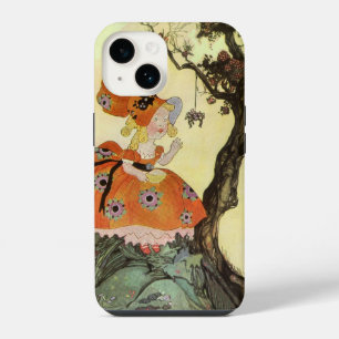 Fräulein Muffet & Spinne, Vintage Mother Goose iPhone Hülle