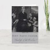 Fräulein Nano Nagle, 1809 Karte (Vorderseite)