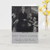 Fräulein Nano Nagle, 1809 Karte (Gelbe Blume)