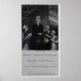 Fräulein Nano Nagle, 1809 Poster
