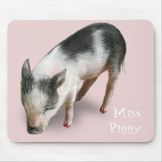 Fräulein Piggy Mousepad