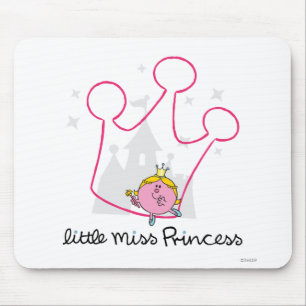 Fräulein Prinzessin Riesige rosa Krone Mousepad