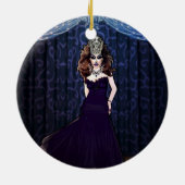 Fräulein Priscilla Velvet Ornament (Hinten)