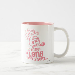 Fräulein Quasselstrippe Die Kurzfassung Zweifarbige Tasse