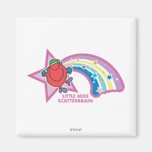 Fräulein Quasselstrippe Regenbogen & Sterne Magnet