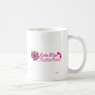 Fräulein Quasselstrippe Telefonkordel-Buchstaben Kaffeetasse
