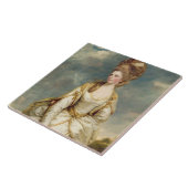 Fräulein Sarah Campbell, 1777-78 (Öl auf Leinwand) Fliese (Seite)