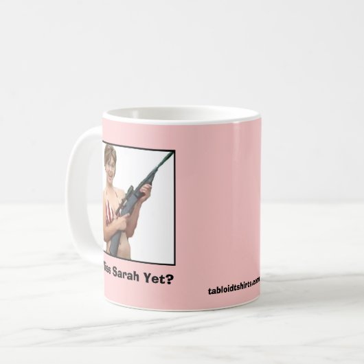 Fräulein Sarah Yet? Kaffeetasse (Vorderseite Links)