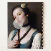 Fräulein Sassy bläst Bubble Gum Planer (Rückseite)