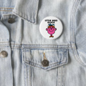 Fräulein Schnell | Schwarze Schrift Button (Beispiel)