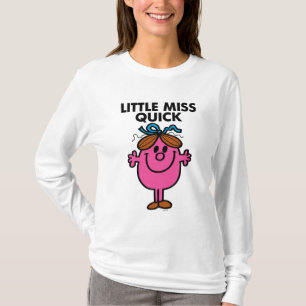 Fräulein Schnell Schwarze Schrift T-Shirt