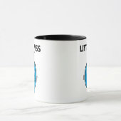 Fräulein Schüchtern | Schwarze Schrift Tasse (Zentrum)