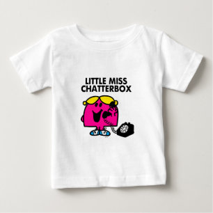 Fräulein Schwatzmaul & Schwarzes Telefon Baby T-shirt
