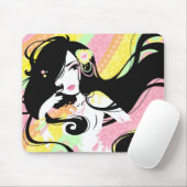 Fräulein Sherbet Mousepad (Mit Mouse)