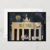 Fräulein Sie Berlin Postkarte (Vorne/Hinten)