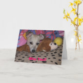 Fräulein Sie! Karte (Gelbe Blume)