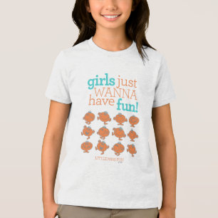 Fräulein Spaß Mädchen wollen einfach nur Spaß ha Tri-Blend Shirt