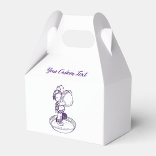 Fräulein Teetasse & Untertasse Geschenkschachtel