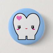 Fräulein Tooth Button (Vorderseite)