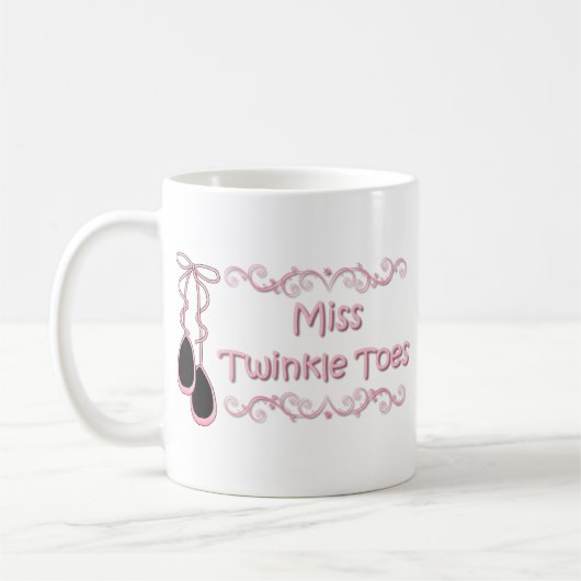Fräulein Twinkle Toes Kaffeetasse (Links)