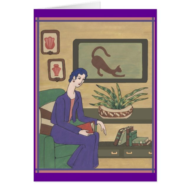 Fräulein Violet (Vorne)