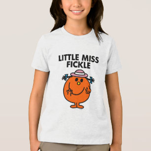 Fräulein Wankelmut Schwarze Schrift Tri-Blend Shirt