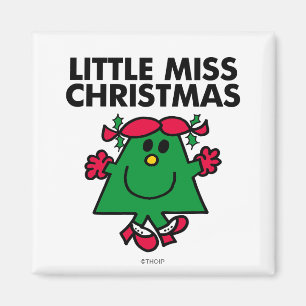 Fräulein Weihnachtslächeln Magnet