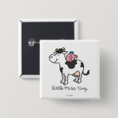 Fräulein Winzig | Kuhreiten Button (Vorne & Hinten)