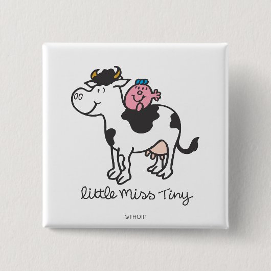 Fräulein Winzig | Kuhreiten Button (Vorderseite)