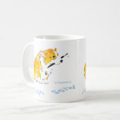 Fräulein You Corgis Mug Kaffeetasse (Vorderseite Links)