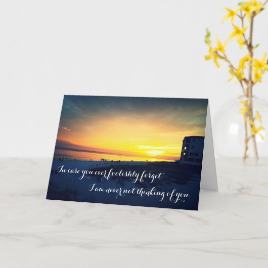 Fräulein You/denken an Sie Karte (Gelbe Blume)