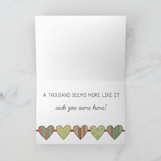 Fräulein You Karte (Innenseite)