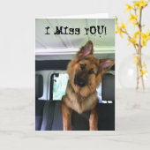 Fräulein You Karte (Gelbe Blume)